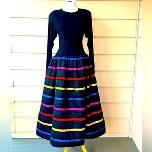 ****Ann Lawrence Vintage Maxi Gown Crinoline Petticoat (R)